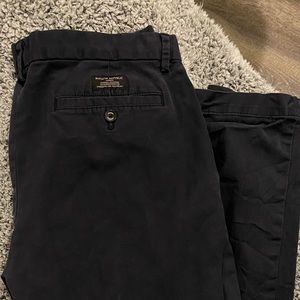 Mens 36x32 Dark Blue Banana Republic Chinos